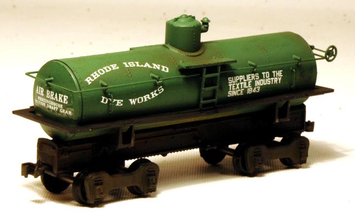 Rhode Island Dye Works tank car