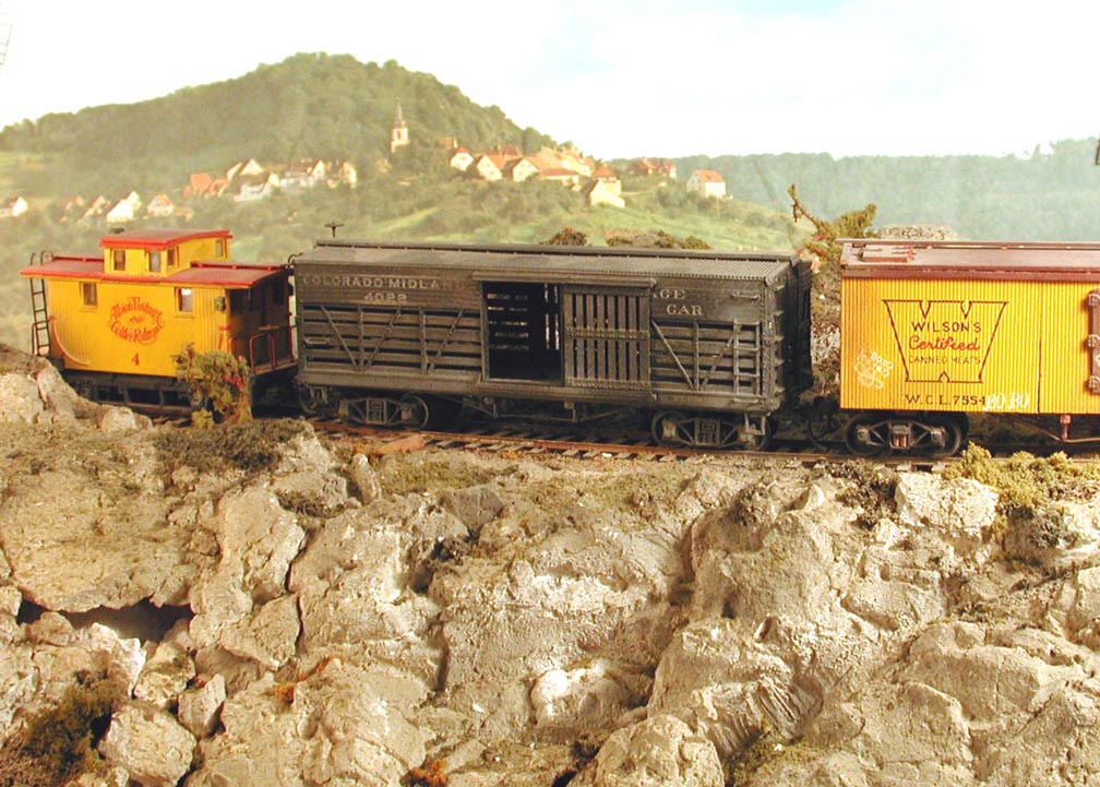 Colorado Midland Cattle Car