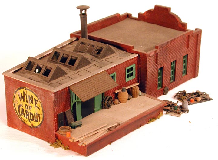 Kitbashed Machine Shop