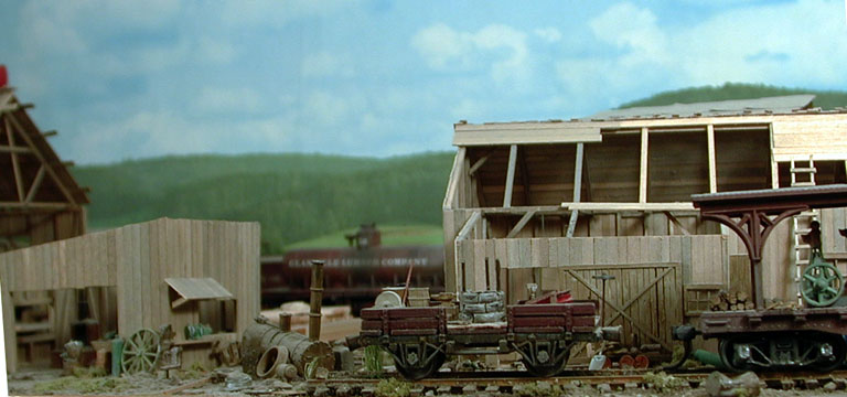 short logging car