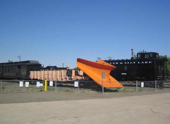 Chicago Burlington & Quincy Wedge Snow Plow no. 205065