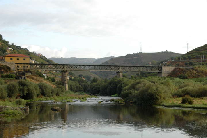 Abandoned Railway Station along the Douro River, Portugal